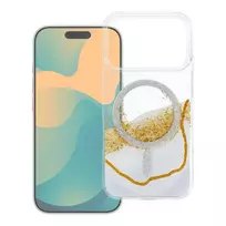 OEM Golden phone case with MagSafe support for iPhone 13 | iPhone 14 white