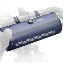 Rockbros AS-144 ROAD TO SKY handlebar bicycle bag, waterproof, 4 l - blue