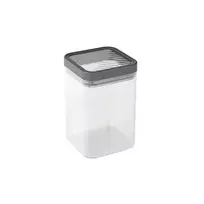 Curver Dry food storage container 1.2L Kara transparent/dark gray