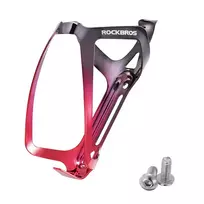 Rockbros RKL02 Aluminum Bottle Cage - Black and Red