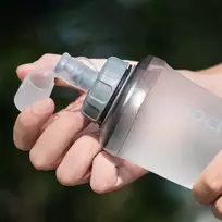 Rockbros 350017001 soft flask running water bottle 500 ml - white