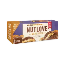ALLNUTRITION NUTLOVE Milky spread, with caramel peanuts, sugar-free, 128g