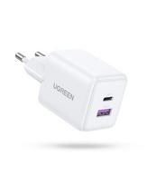 UGREEN 65015 mobile device charger Headphones, Mobile phone, Power bank, Tablet, Telephone White AC Fast charging Indoor
