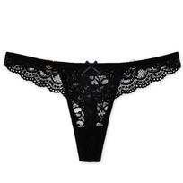 Women's Seamless Lace Thong Underwear - Breathable Everyday Comfort Fit L juoda