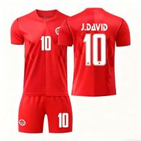 Men Women Soccer Uniform Set Short Sleeve Jersey Shorts and Socks Football Kit Lightweight Breathable Sportswear for Training Match 16