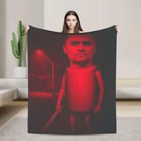 I Love Charlie Kirk Meme Super Soft Blanket Girls Boys Plush Throw Blanket Fluffy Couch Chair Flannel Bedspread Sofa Bed Cover Size: 75*100cm, Weight: 230 GSM