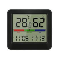 Intelligent Thermometer Hygrometer Meter Multi Function Clock Digital Display Weather Station Sensor For Home A2