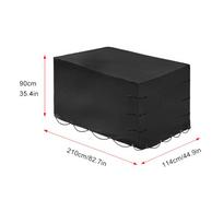 Travel Trailer Roof Tarp Oxford Cloth Protector Thicken Oxford Travel Trailer Tarp For Rain Wind UV Prevention Camping Cold juoda