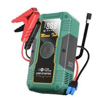 12V Car Jump Starter with Air Compressor, Portable Battery Booster Power Bank, Tire Inflator Pump for SUV Auto Emergency Kit 2000A