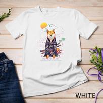 Shiba Inu Japanese Aesthetic Sakura Cherry Blossoms T-Shirt Unisex T-shirt 7 3XL