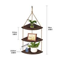 Wood Hanging Shelf Ladder