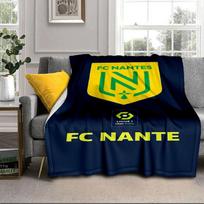 Fc Nantes Crest Design Portable Blanket/Soft Blanket Bedding Blanket Suitable for Travel Camping Living Rooms Offices Sofas Fan Gifts 75x90cm