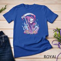 Pastel Goth Creepy Death Grim Reaper Kawaii Occult Menhera Unisex T-shirt 8 M