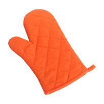 Orange Heat-Resistant Microwave Oven Gloves