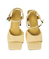 [VANAKE] Stitch Point Platform Sandals [VB36ASQ307Z] GREEN(GN)-5(235)
