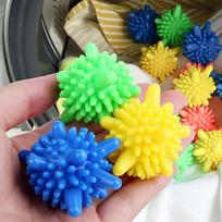 10Pcs/bag Laundry Ball For Household Cleaning Washing Machine Clothes Softener Silicone PVC Reusable Cleaning Ball 10Pcs random color
