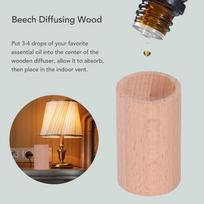 Small Essential Oil Diffuser Cylindrical Wood Aroma Diffuser Passive Diffuser  Indoor Use