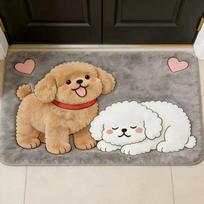Panda/Duck/Rabbit Home Bathroom Carpet 40*60cm Bedroom Door Small Rug  For Living Room Tea A