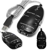 Interfejs gitarowy gitary na do usb pod pc jack 6,3mm guitar 6,3 adapter