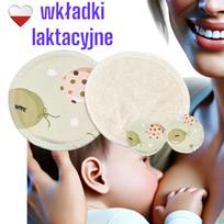 Wkładki laktacyjne pul bambus balony zielone wkładki laktacyjne nappime