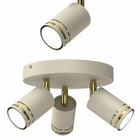 Plafon sufitowy kaszmirowy ruchomy led gu10 polska lampa spot reflektor