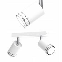 Plafon sufitowy reflektor biały chrom ruchomy led gu10 led polska lampa