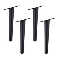 4pcs 12 Inch Table Legs Slant Tapered Cabinet Legs Modern Furniture Legs  Table