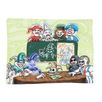 Balatro Playing Card Jocker Lusty Joker Blankets Soft Warm Flannel Throw Blanket Cover for Living room Picnic Travel Home Couch Size: 75*100cm, Weight: 230 GSM