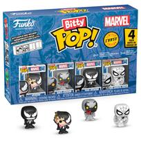 Funko pop bitty venom 4pack anti-venom she-venom spider-man chase limitowana figurka kolekcjonerska