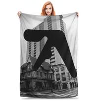 Aphex Twin Richard D James Music Blanket Warm Fleece Sofa Throw Blanket for Home Bedroom Travel Throws Bedspread Quilt Size: 75*100cm, Weight: 230 GSM