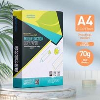 „Yuanhao“ A4 formato kopijavimo popierius, 70 g, 5 vnt., 500 lapų, 80 g storio elektrostatinis biuro popierius