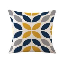 Geometric Abstract Pillow Homeware Printed Pillow Cover Bedside Cushion Cover Car Decorative Cushion 45 * 45Cm (excluding pillow core)