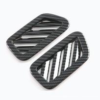 BYD ATTO3 Yuan UP Rear Drain Cup Carbon Fiber Anti-scratch Anti-rub Pedal Accessory.