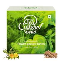Tea Culture of The World Power Packed Detox Tea | Removes Toxins | Improves Digestion And Boosting Immune System, 16 Count, 32 Gram