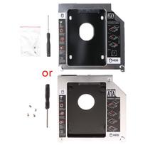 9.5mm Aluminum 2nd Second HDD Caddy SATA 3.0 for MacBook Pro A1278 A1286 A1297 SSD DVD Enclosure Adapter Hard Disk Drive 1