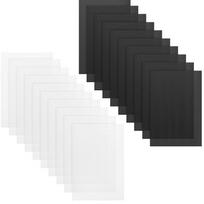 20 vnt. Fursuit akių tinklelis 0,5 mm spausdinamas PVC tinklelio drobės lakštai Fursuit, pliušiniams kostiumams, Cosplay rekvizitams, namų dekoravimui 1