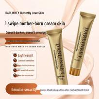 Han Ji Lian Gold Tube Waterproof Concealer: No Caking, Natural, Moisturizing Foundation Stick. Natural Black Gold Foundation Liquid