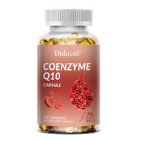 Coenzyme Q10 200mg, antioxidant, heart health, cell regeneration, memory enhancement, 120 capsules. 120 Capsules