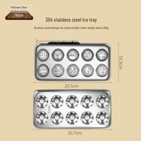 Easy-Release 304 Stainless Steel Ice Ball Maker