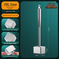 316 Stainless Steel Meat Tenderizer Hammer