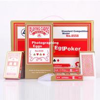 AAA Badao Playing Cards, Entertainment Guandan Playing Cards, 55*95 Blue Core Paper, 8558 Narrow Version Poker Red Ten Decks
