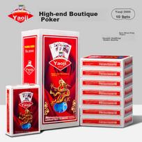 Yaoji Playing Cards, Anti-Peeping, Durable Poker Cards for Doudizhu And Goujilv, Table Games, Outdoor Camping Cards, 10 Decks, 2000 Pieces