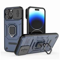Shockproof Armor Slide Camera Case For iPhone 16 15 14 13 Pro Max Plus Cover Lens Protect Magnetic Ring Stand Holder Funda Coque iPhone 16 Pro Max
