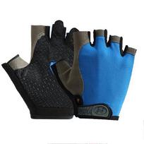 Mountain Bike Outdoor MTB Half Finger Bicycle Gloves Riding Gloves Cycling Gloves Bodybuilding L mėlyna