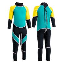 2mm Neoprene Kids Full-Body Wetsuit Diving Snorkeling Surfing Swimming Warmth UV Protection Unisex 4 3-4Y