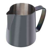 Black Color Coffee Pitcher 350ml Latte Art Pitcher Premium Coffee Accessories  For Latte Art