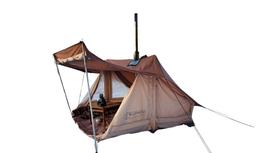 Bushmen baker tent 5,5  namiot bushcraftowy z werandą i strefą na piecyk (5,5 m²) polycotton 220 g/m²