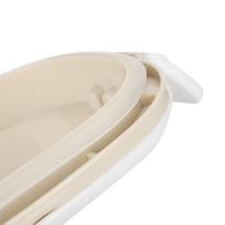 Stackable Design Stackable Bento Box Round Shape Thermal Food Container  Outdoor Travel 1 Layer