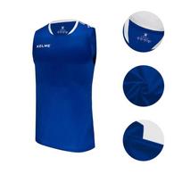 Kelme Men Soccer Vest Training T-Shirt Sleeveless Summer Sports Tights Running Vest Football Jerseys Fitness Quick-Dry 3891061 2XL