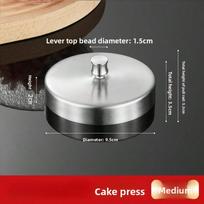 Stainless steel beef patty mold burger tool round burger maker DIY rice ball cake press sidabras
